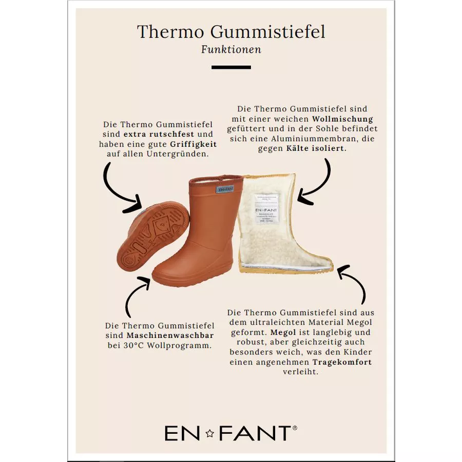 EN FANT Thermo Boots Blue Night