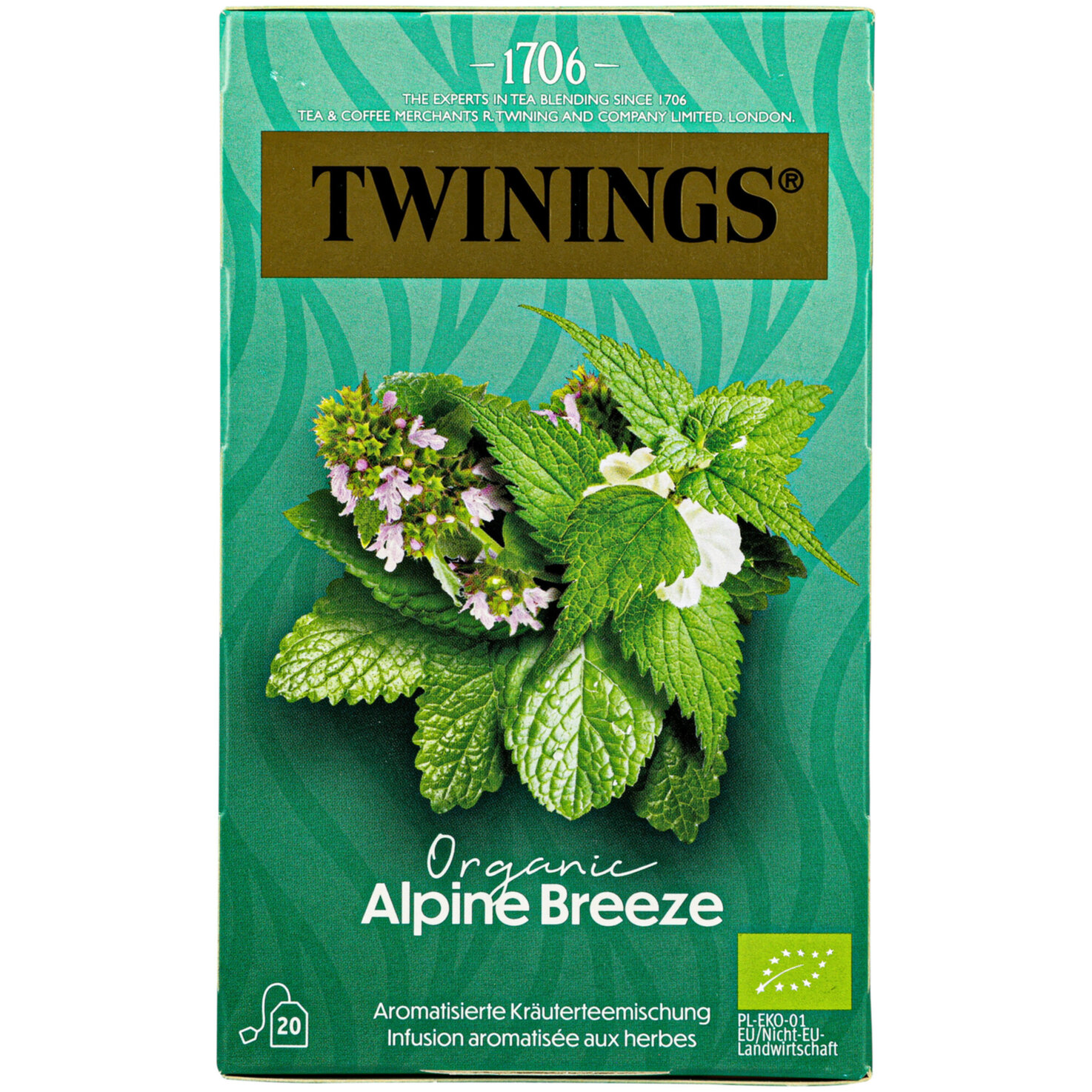 Twinings Bio Alpine Breeze 20 Beutel