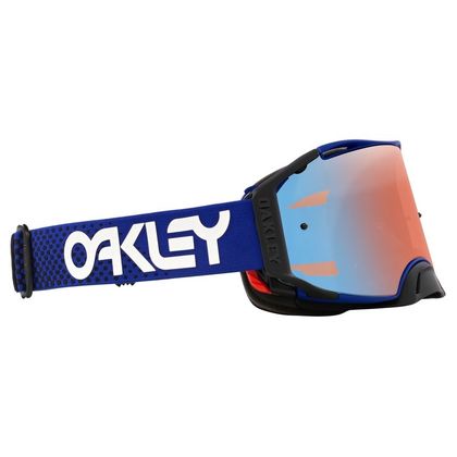Masque cross Oakley AIRBRAKE MX MOTO BLUE B1B 2024 - Bleu / Bleu
