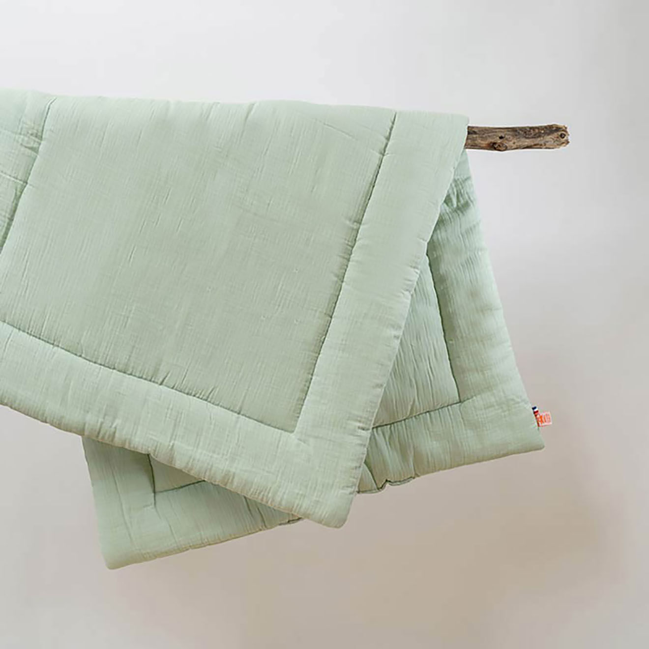 Papate Edredon en Coton Bio vert - 70x120 cm