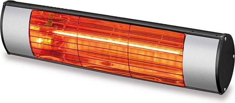 Kemper - Plein Air - Elektrische Terrasverwarmer - Rood - Aluminium - 1500W