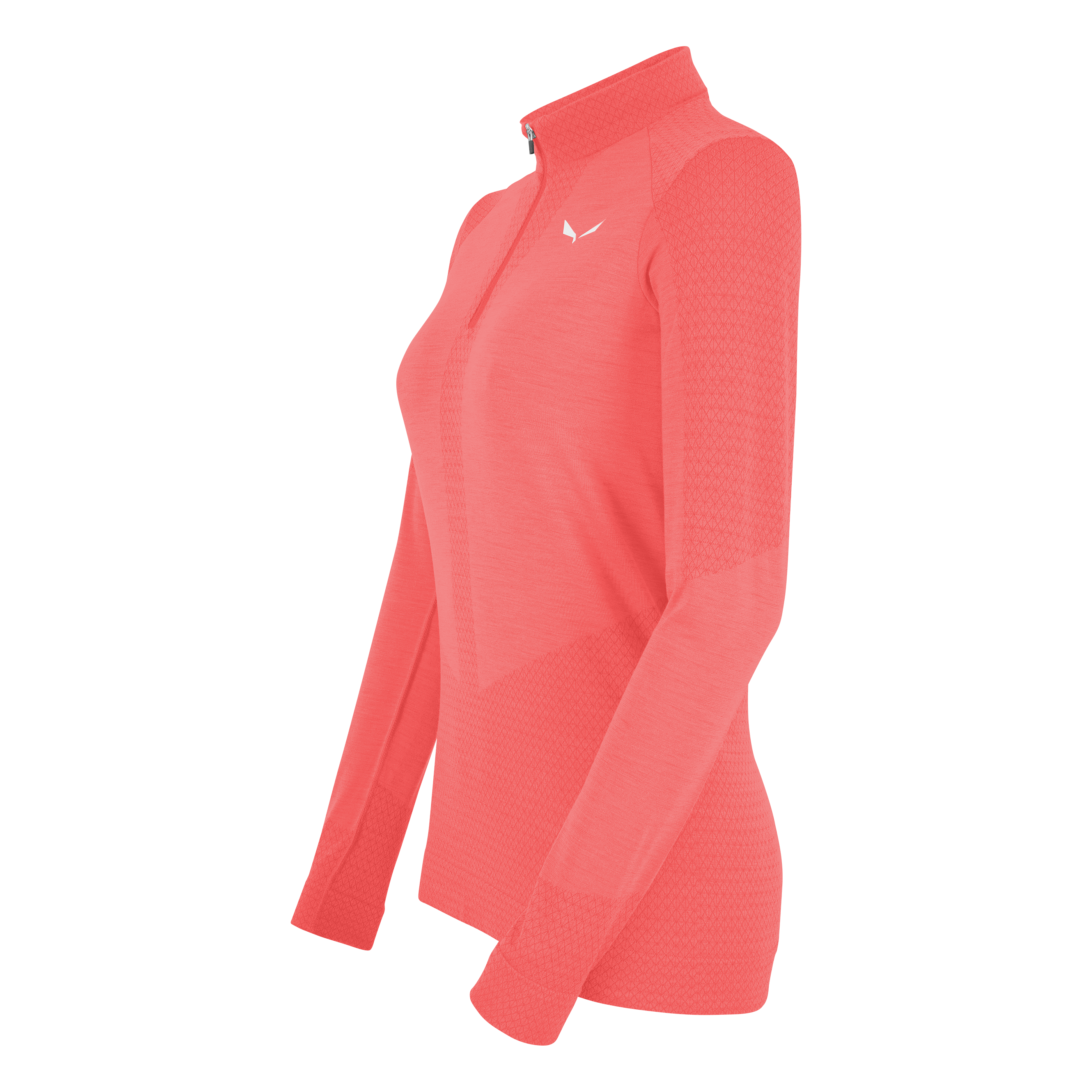 Zebru Responsive Half-Zip T-Shirt Damen