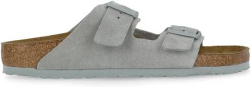 BIRKENSTOCK Slippers Arizona Maat: 38 Materiaal: Suède Kleur: Blauw