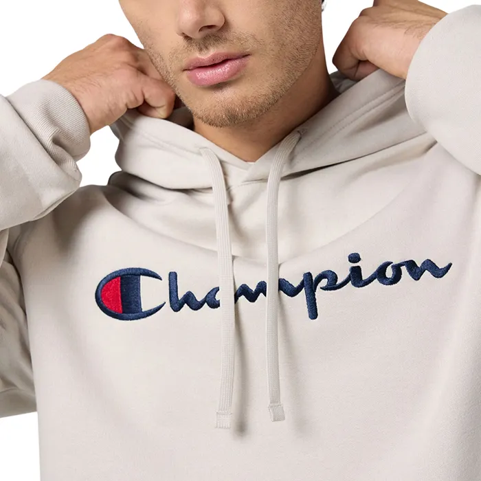 Champion Big Logo Fleece Hoodie Heren