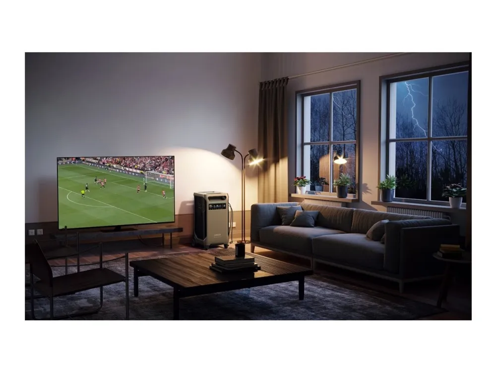 Anker SOLIX F3800 - Transportabel strømstation - AC 230 V - 6000 Watt - litiumjernfosfat - 3840 Wh - Wi-Fi, Bluetooth