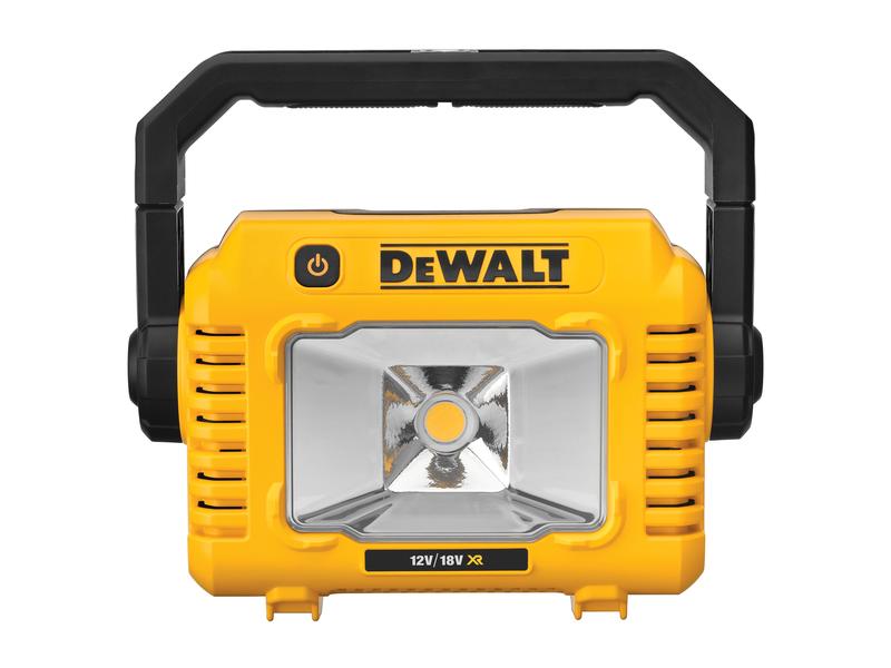 DEWALT Akku-Baustellenleuchte DCL077 12/18 V, Solo Akku-LED-Leuchte aus der innovativen XR-Serie