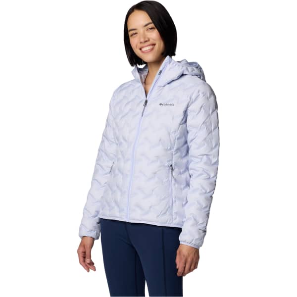 Doudoune randonnée COLUMBIA W DELTA RIDGE II DOWN HOODED JACKET SNOWDRIFT