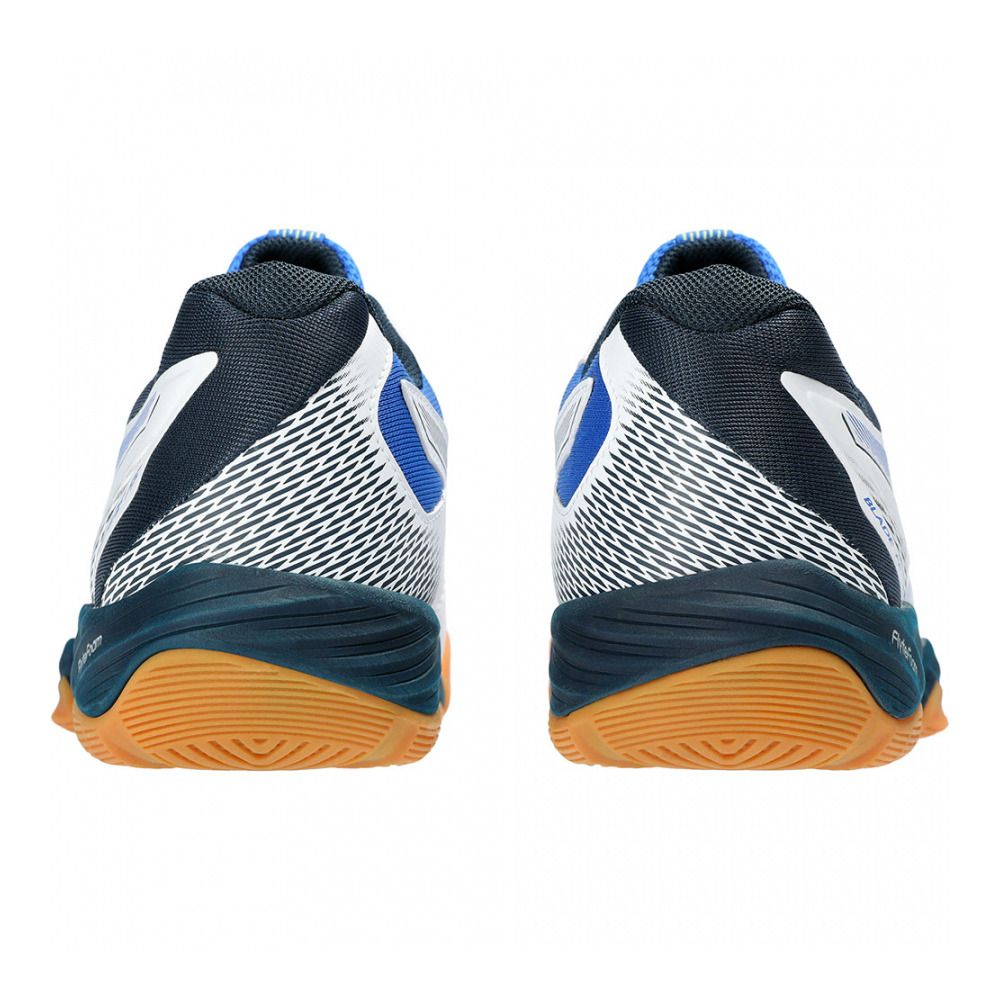 Asics BLADE FF - Chaussures handball Homme white/illusion blue