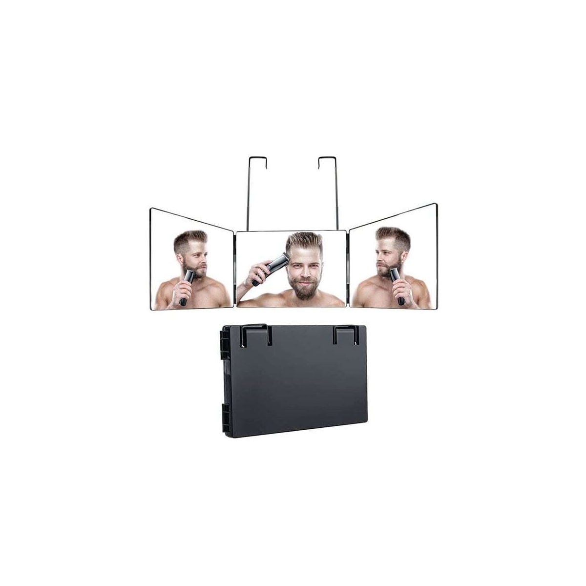 Barberspeil med henger