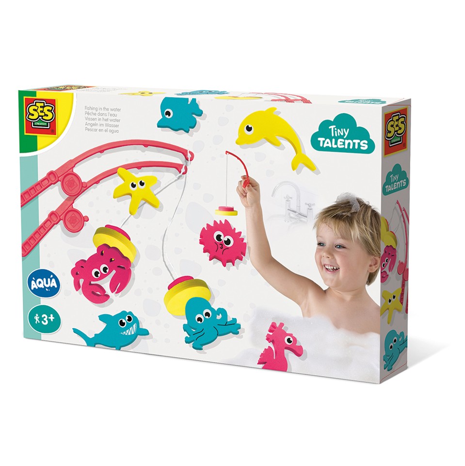 SES Creative - Fang fisk i badet - (S13092)