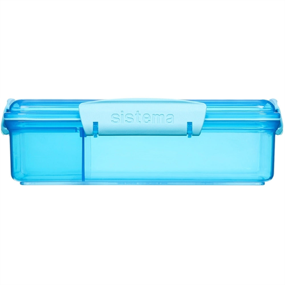 Snack Attack Duo Madkasse 975 ml Blå