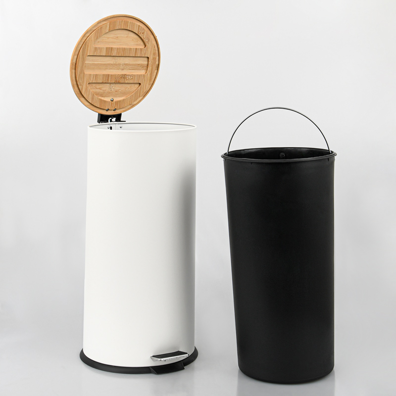 Poubelle ronde haute 27L