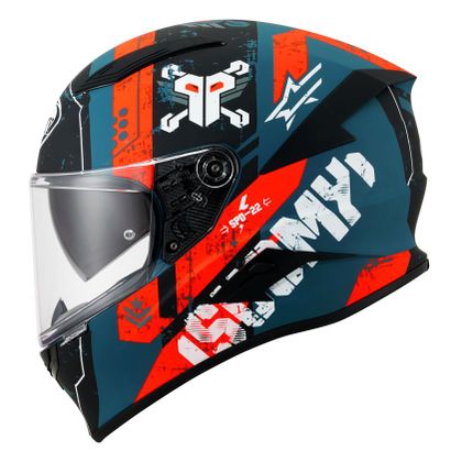 Casque Suomy SPEEDSTAR - TACTIC - MATT - Vert / Blanc