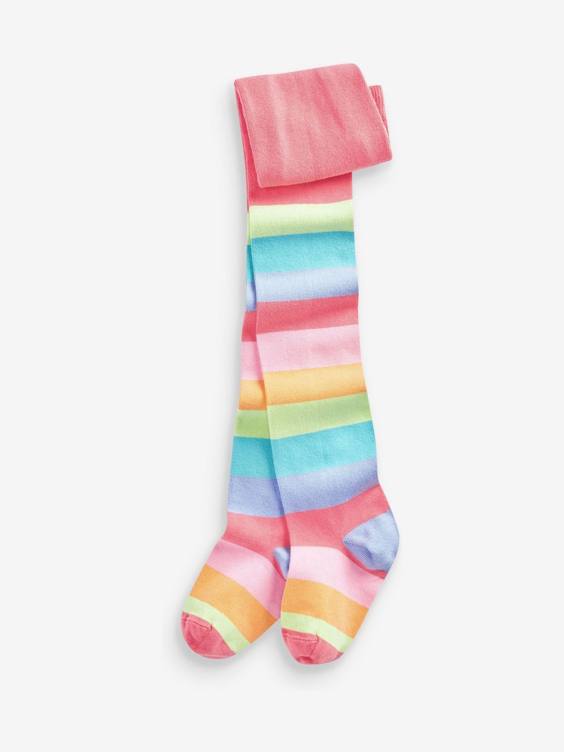 Meerkleurig - Regenboogkleurig gestreepte maillot met hoog katoengehalte