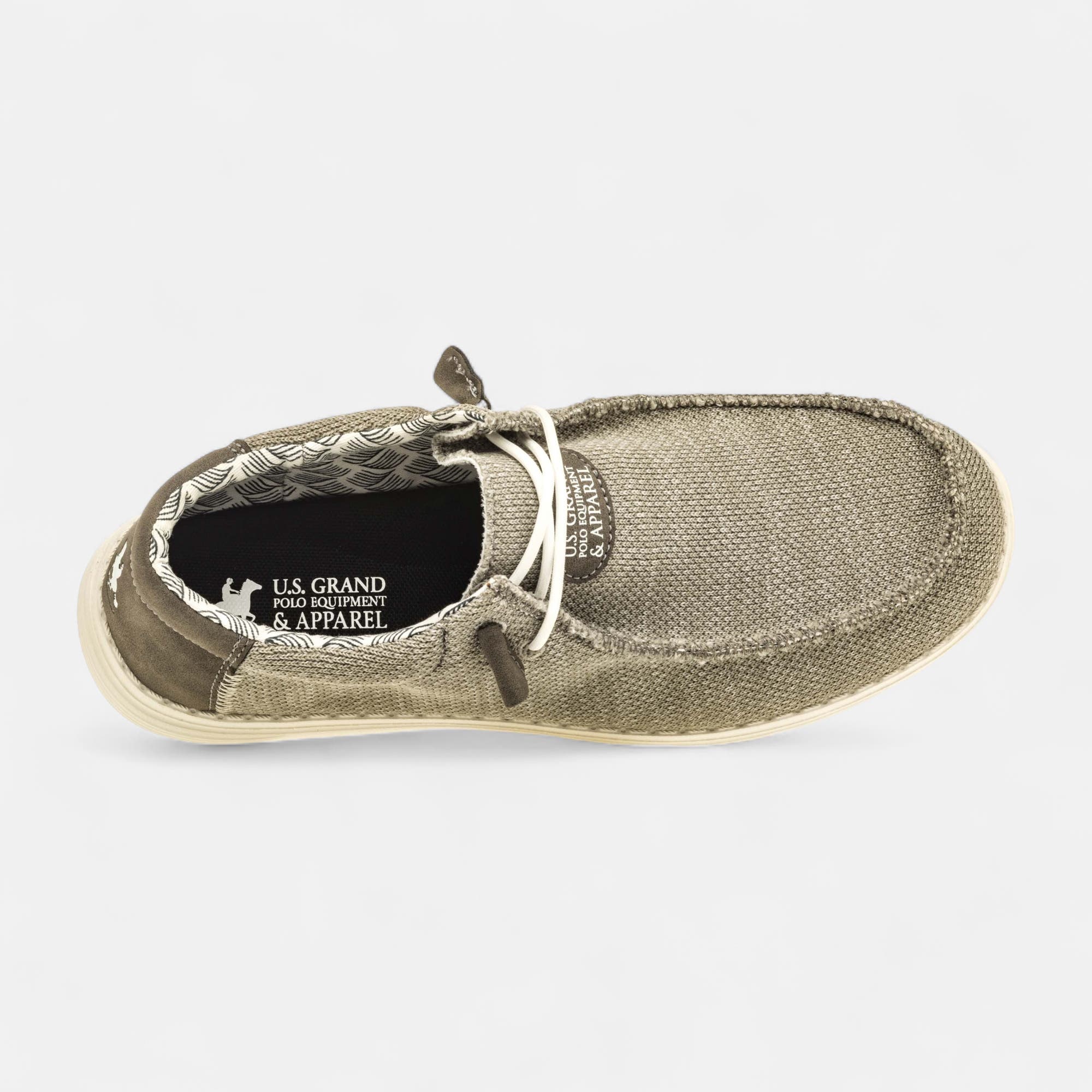 Baskets en toile Homme gris