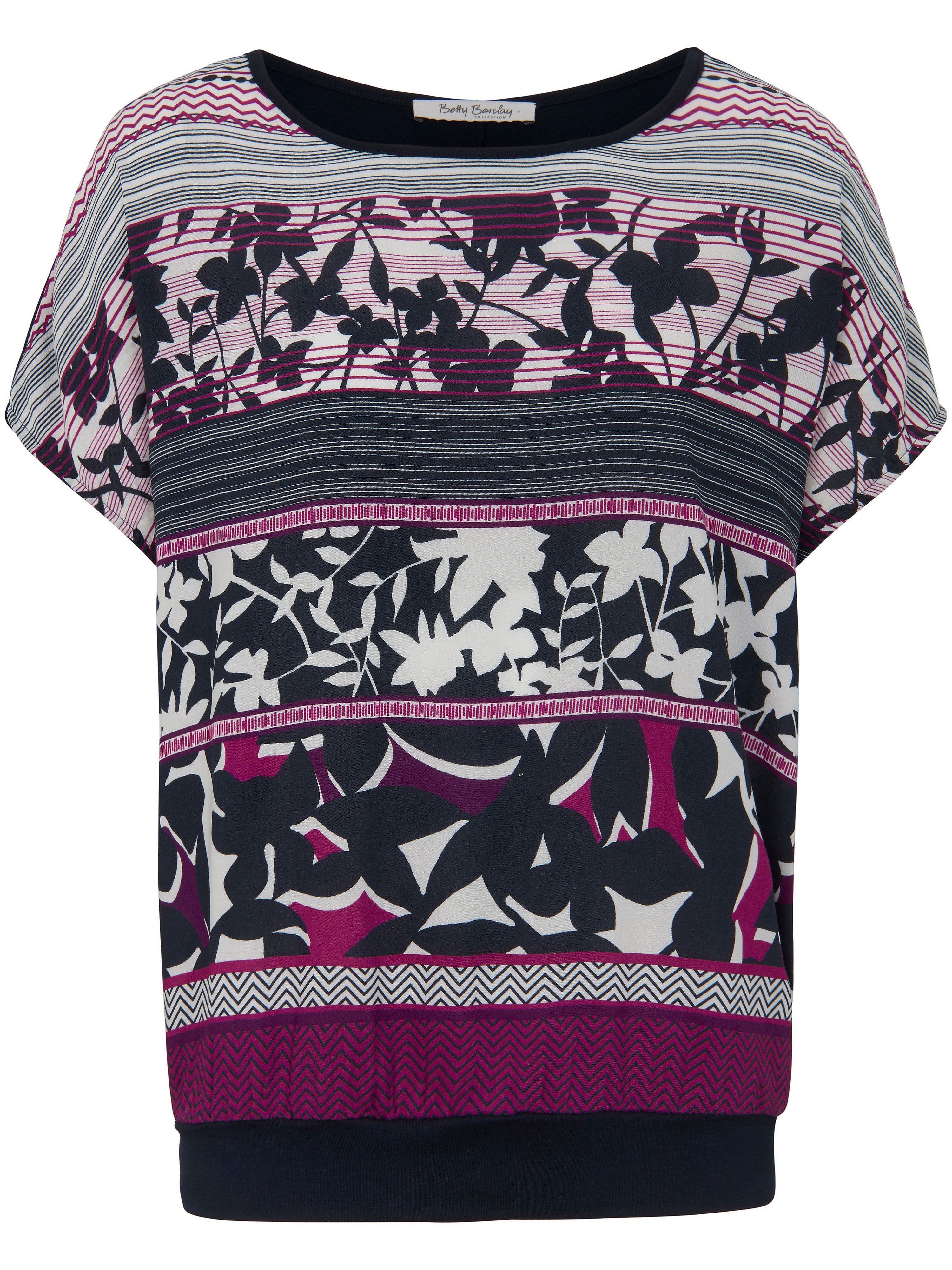 Blusen-Shirt mit überschnittenem Arm