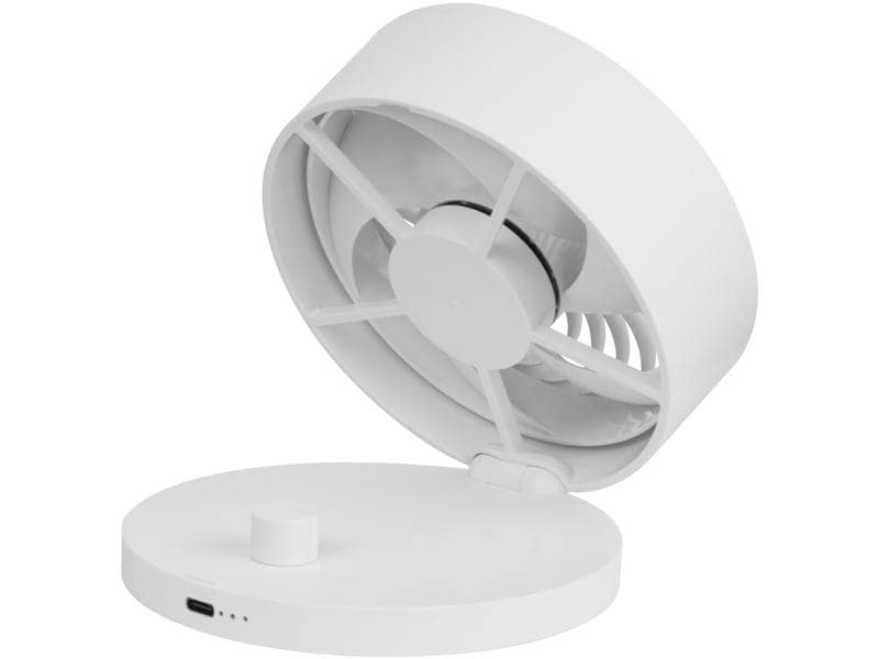 Arctic Cooling USB-Tischventilator Summair Plus Weiss Zusammenklappbarer USB-Tischlüfter