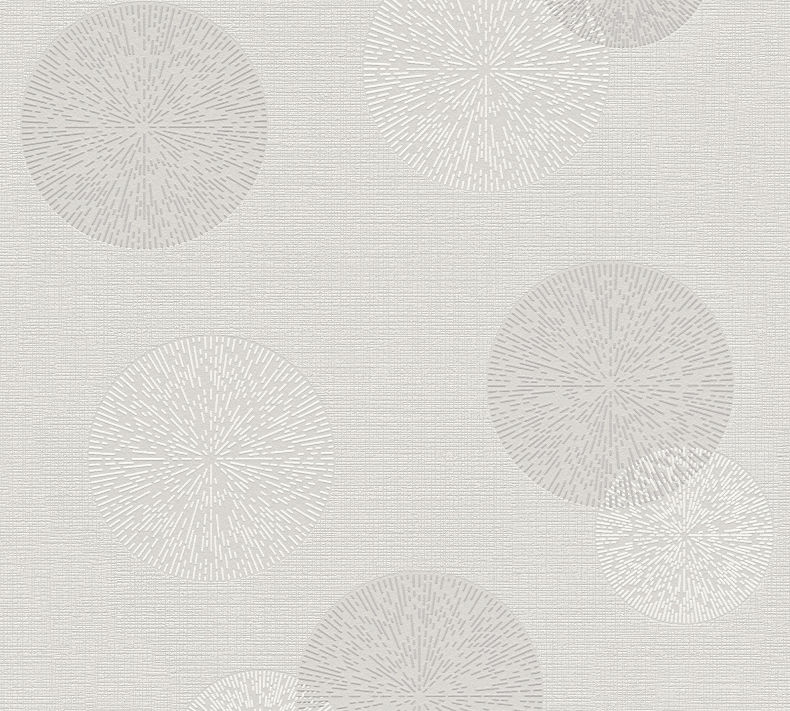 Vliestapete HAPPY SPRING - grau - 10 Meter