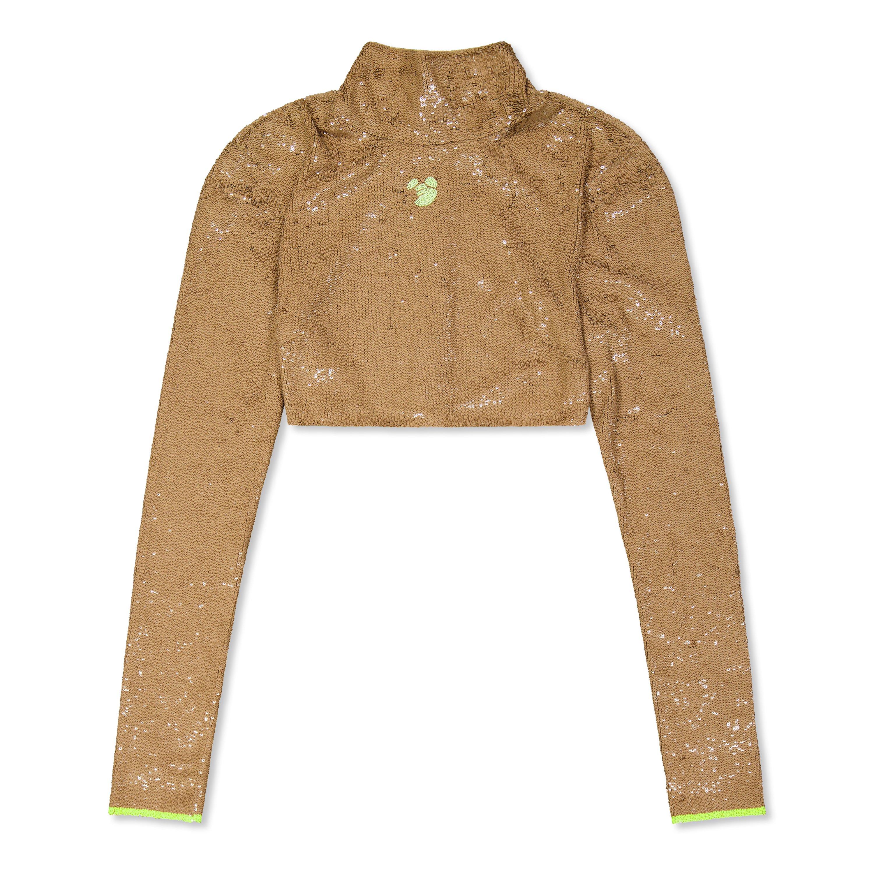 Off White Long Sleeve Zip Jacket