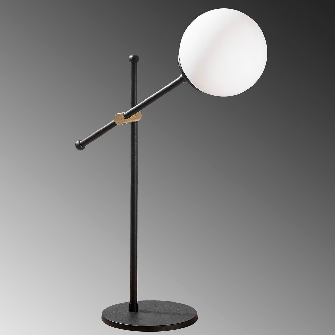 Sheen Lampe de table Best noire - 15x22x76 cm
