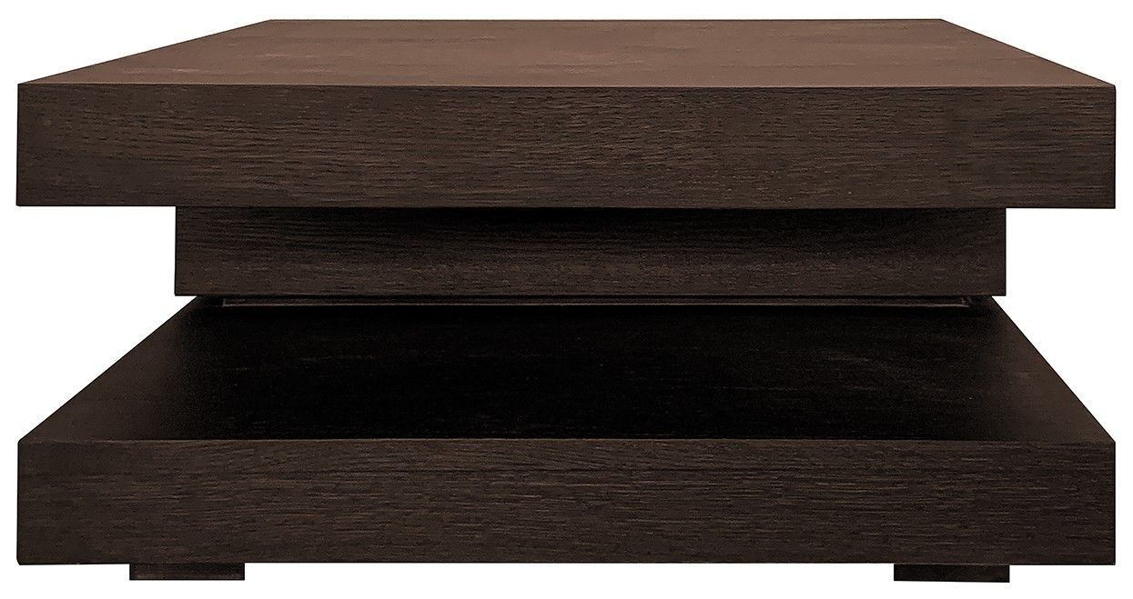 Salontafel 6505 brown Oakura B90 x D90 x H42 cm