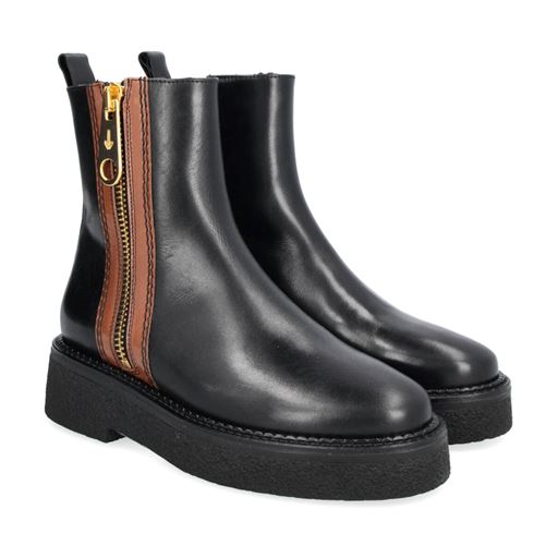 Billi Bi A3160 Støvle, Black/Cognac, 36