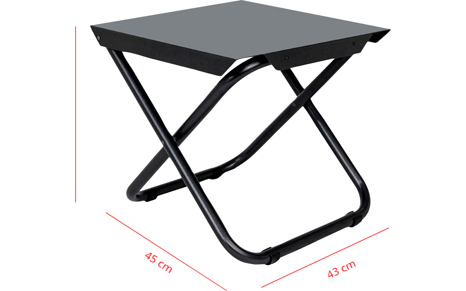 Crespo Beistelltisch AP/290 schwarz