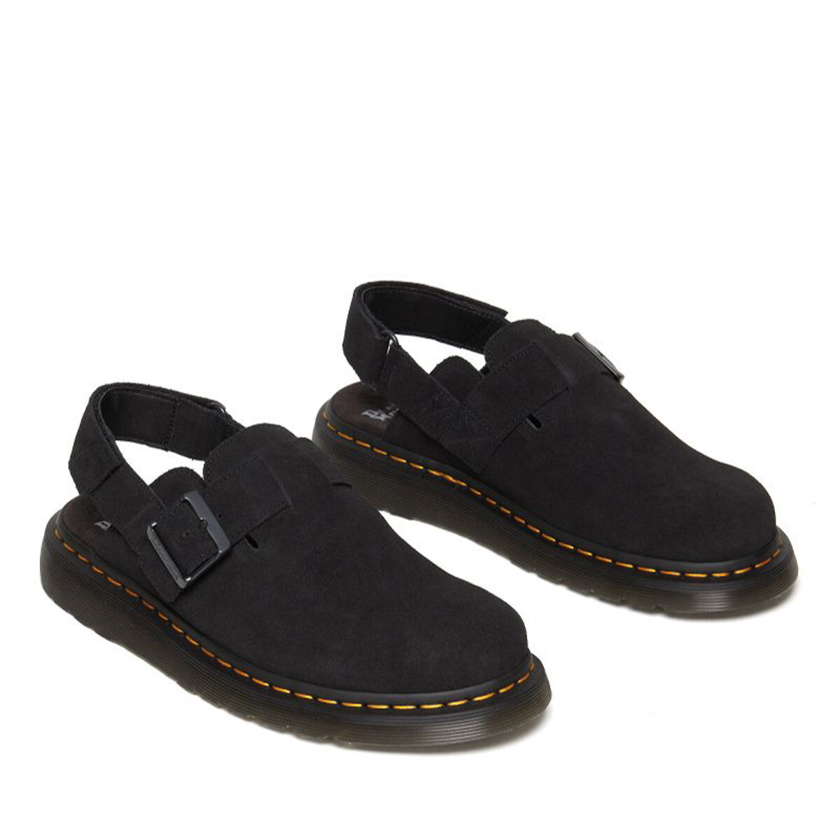 DR. MARTENS<br>Mules fechados Jorge II em couro camurça