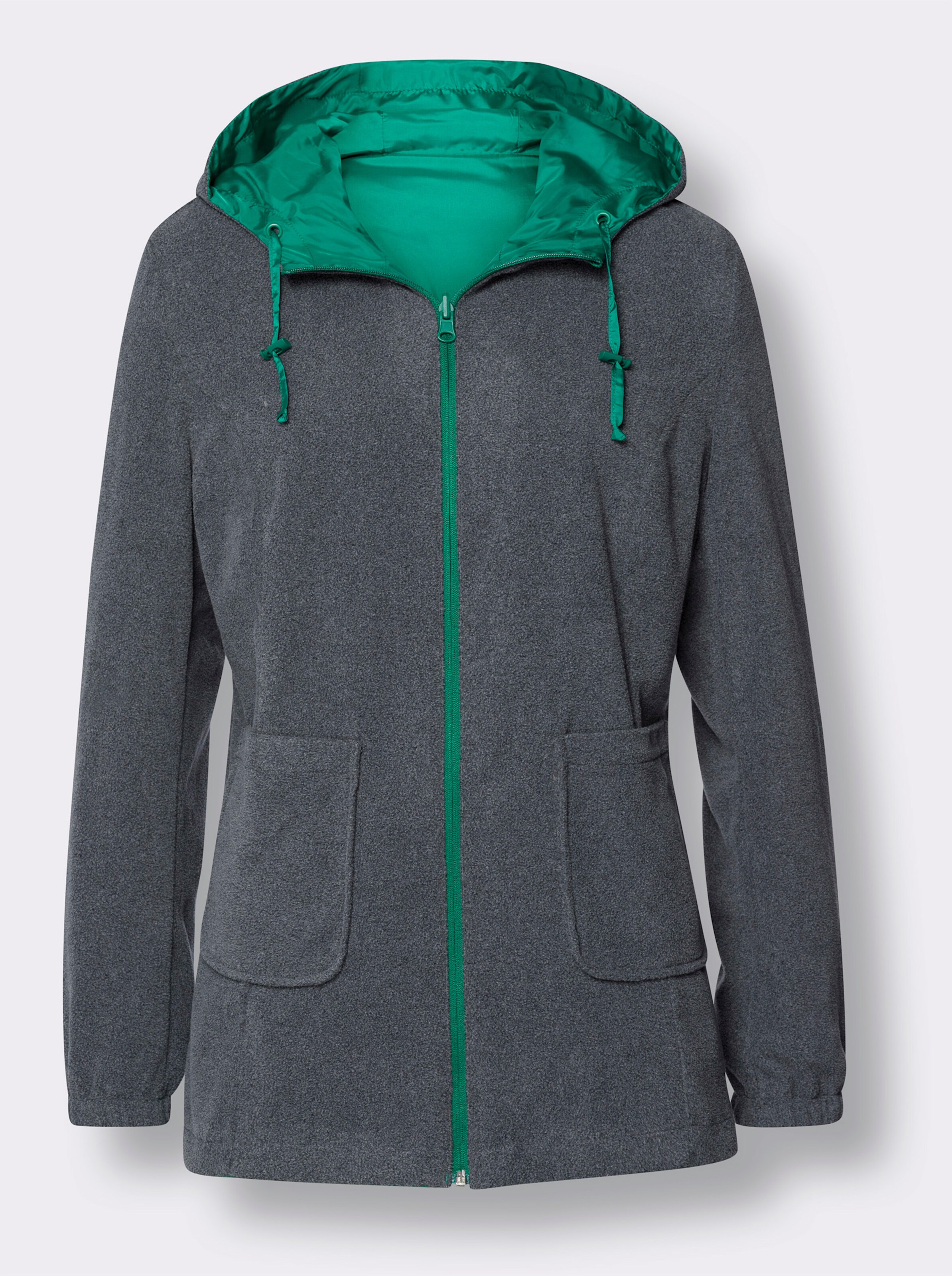 Wende-Fleece-Jacke