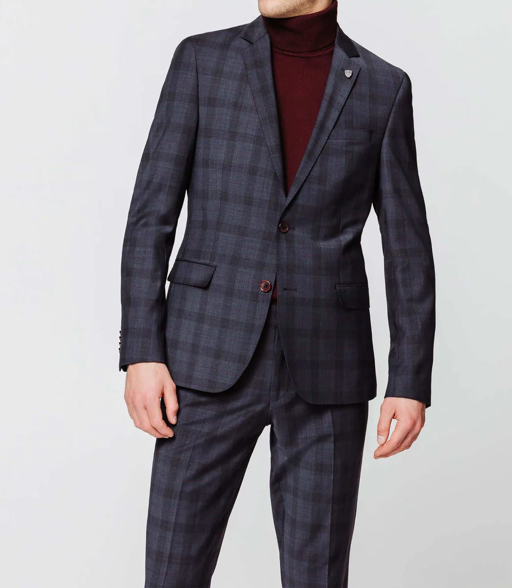 Costume Prince de Galles navy