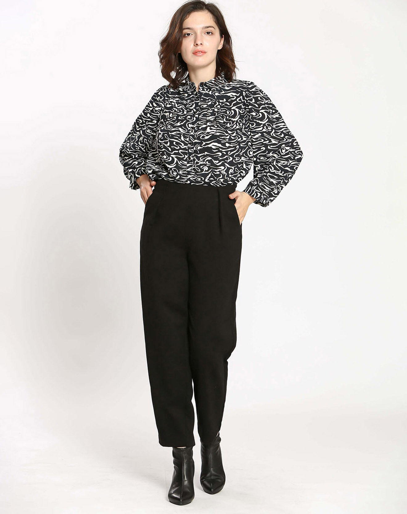 See u Soon Blouse Zoé noir