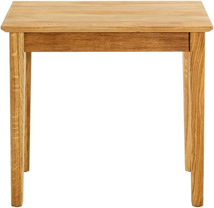 HAKU Möbel Konsole, Eiche, Massivholz - Maße: B 50 x H 60 x T 40 cm, Style: Traditional