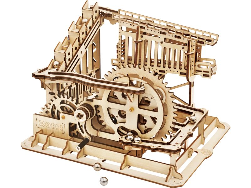 RoboTime Bausatz Marble Squad 3D-Puzzle aus lasergeschnittenen Holzteilen