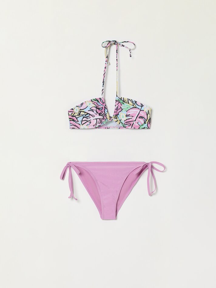Conjunto de banheiro multifuncional - Tons de roxo