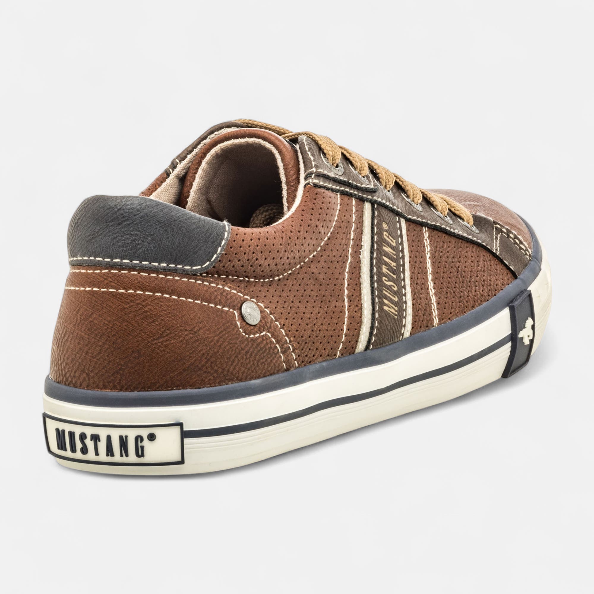 Baskets basses Homme cognac