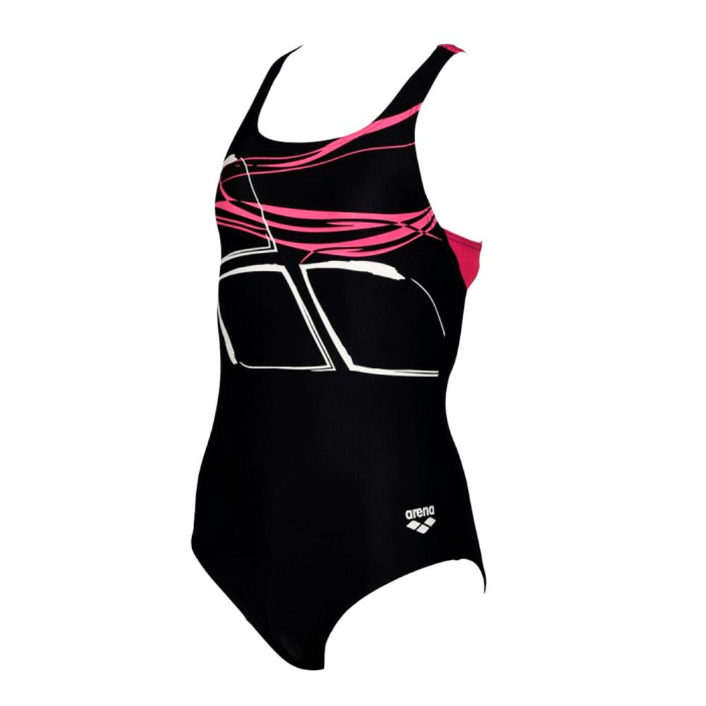 Arena Maillot de bain 1 pièce Noir Fille Arena Pro Logo