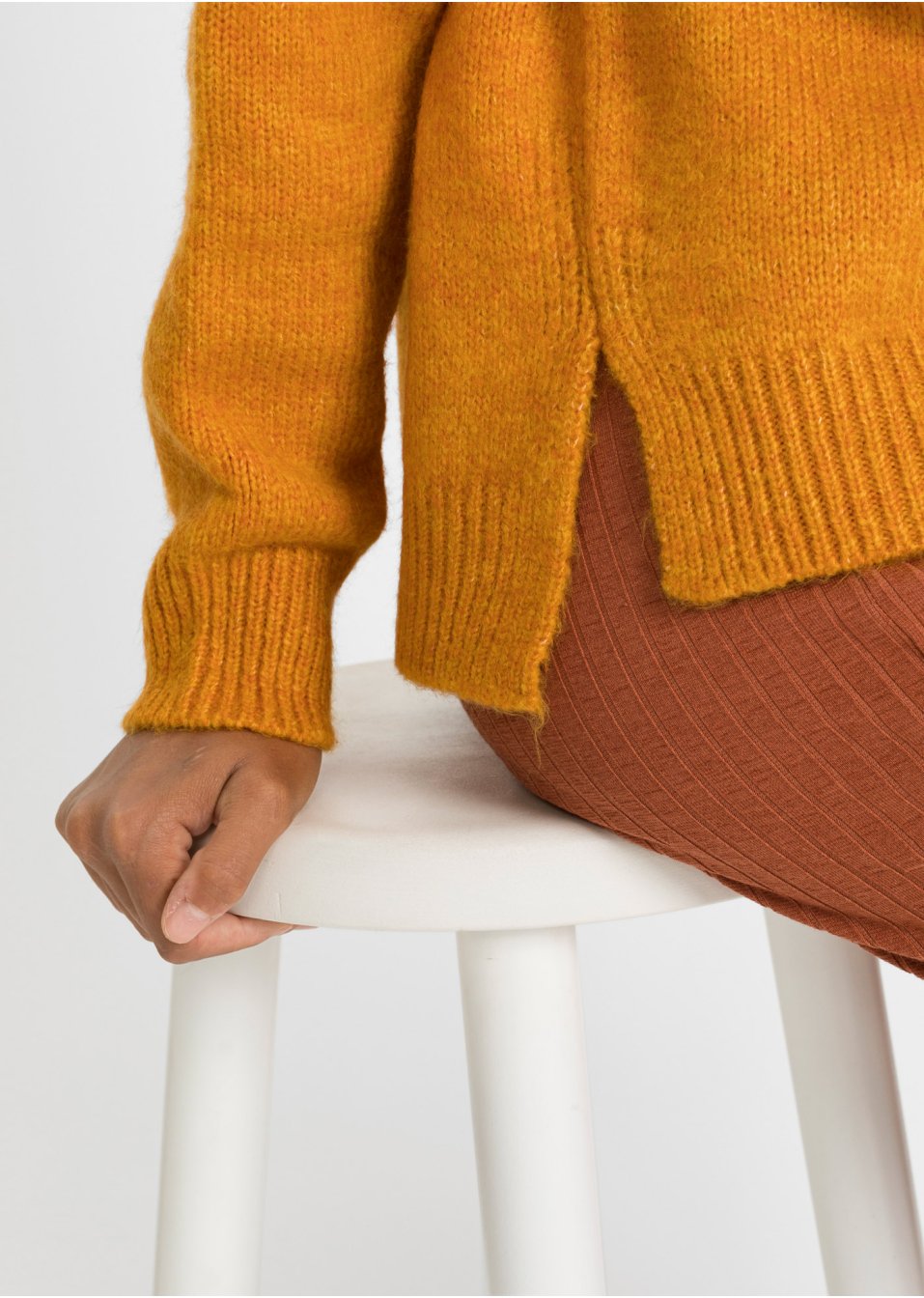 Pull à col roulé