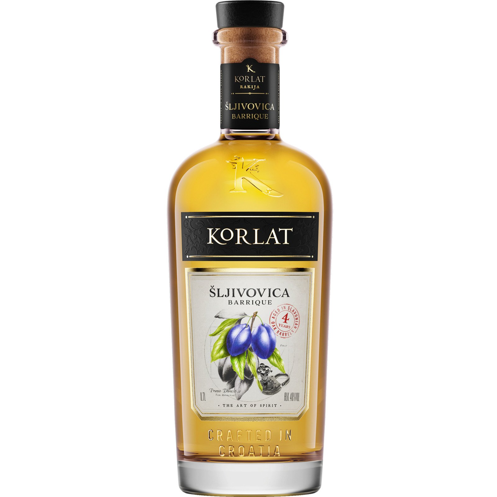 Korlat Sljivovica Barrique 70 cl