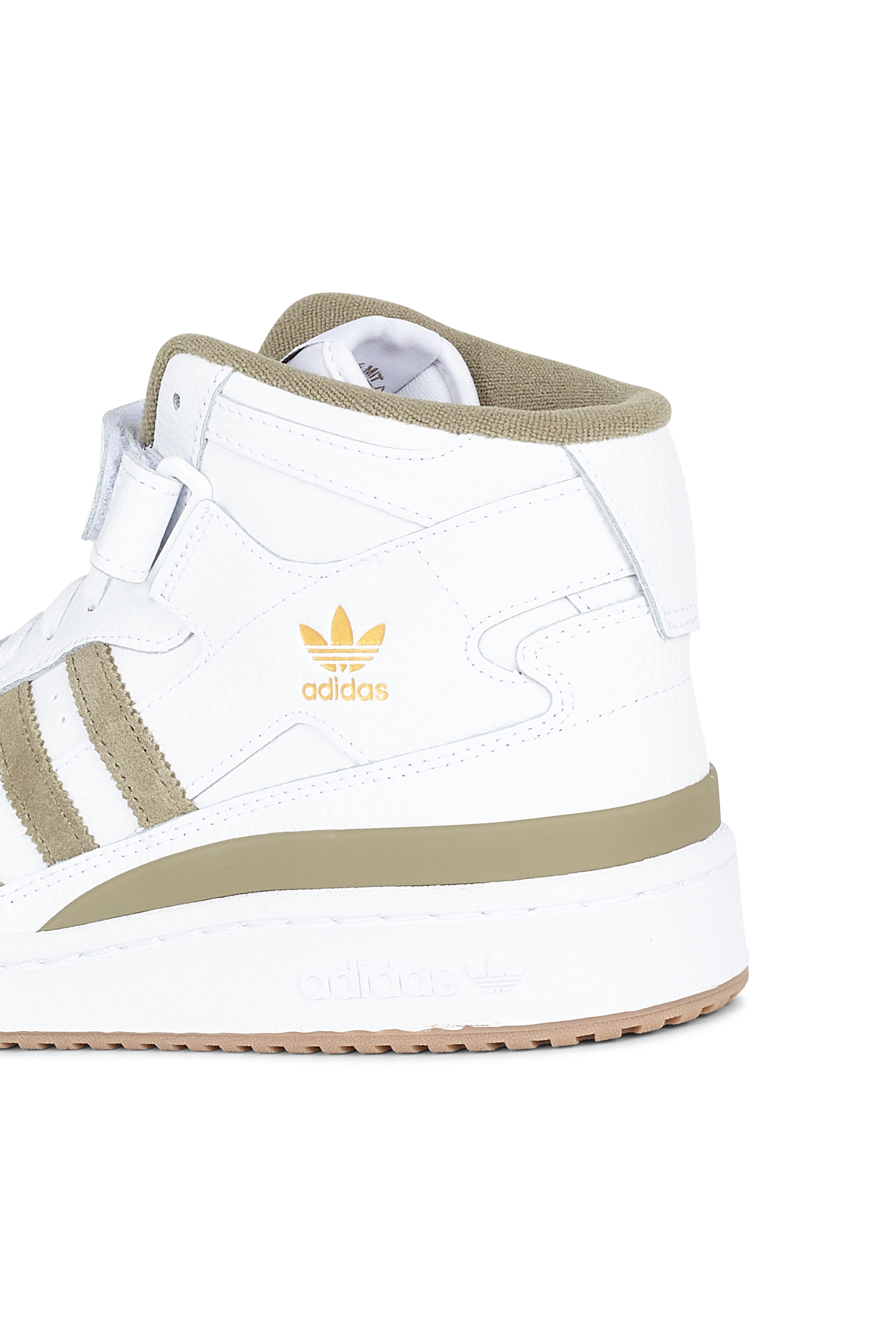 ADIDAS Baskets basses Forum Mid  Blanc