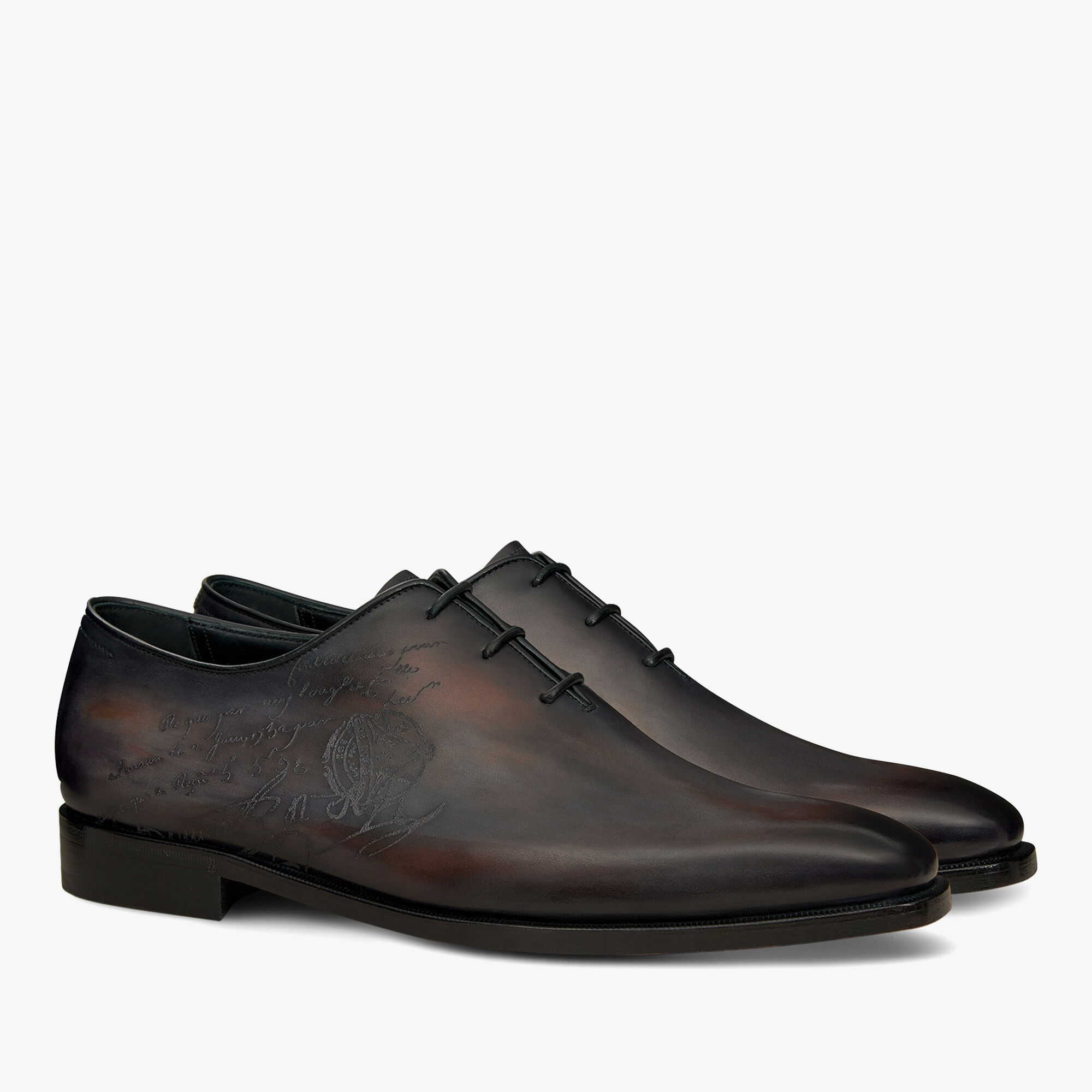 Richelieu Alessandro Demesure Neo En Cuir Scritto