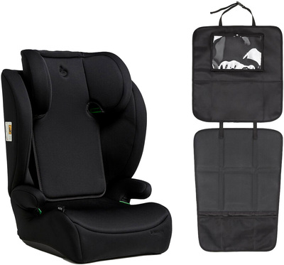 Beemoo Ride i-Size Beltestol inkl. Beemoo 3-in-1 Sparketrekk, Black Stone/Black