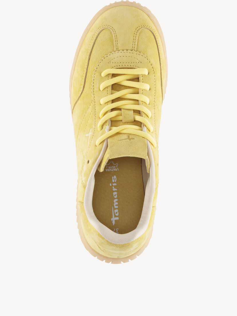 Leren Sneaker - geel