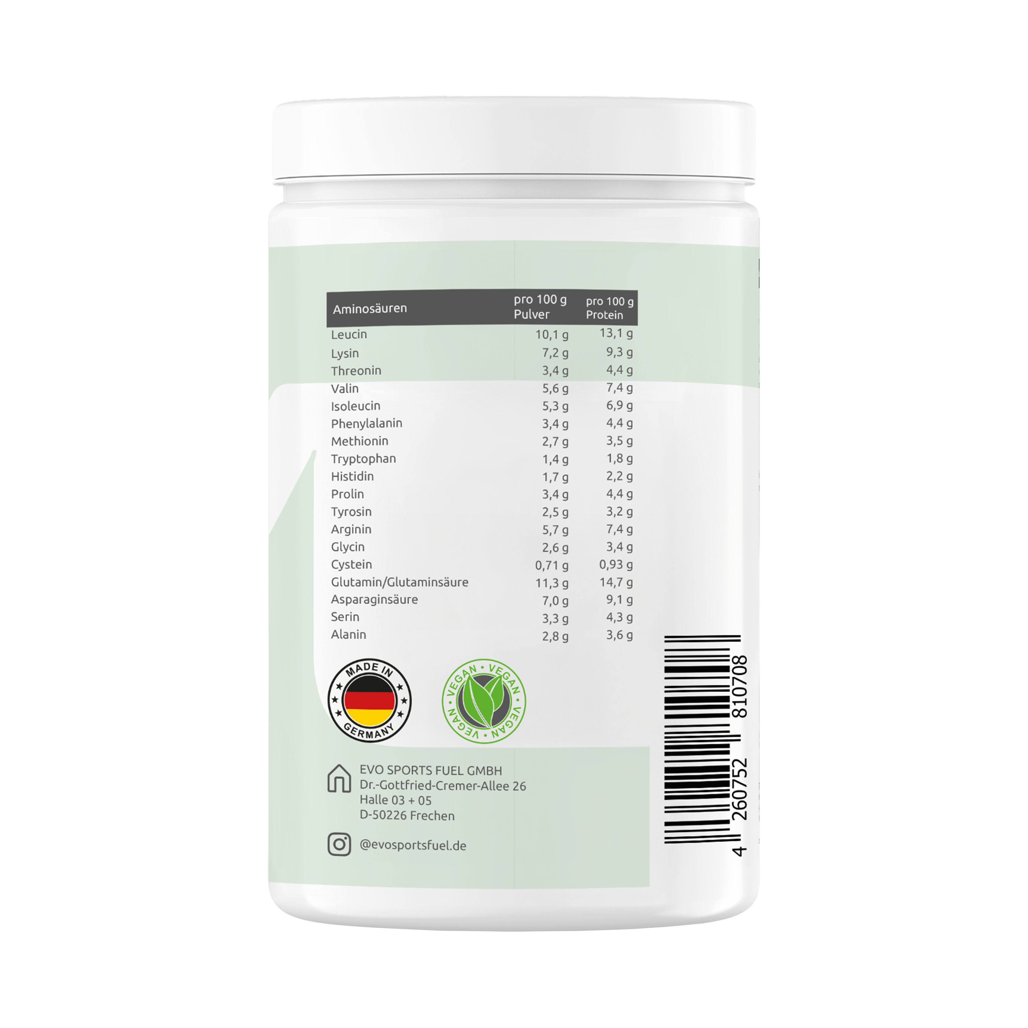 EVO Vegan Whey Protein Salted Caramel