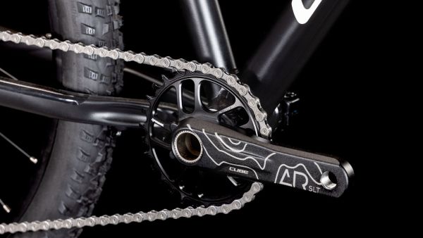 Cube Reaction 240 Pro Black - Børnecykel - 2025