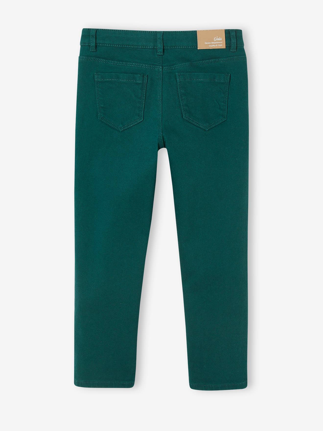 Calças Mom de corte amplo MorphologiK para meninas (cor: sorvete)