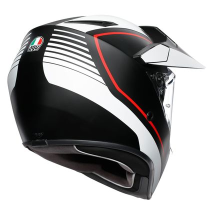Casque AGV AX9 - PACIFIC ROAD - Noir / Blanc