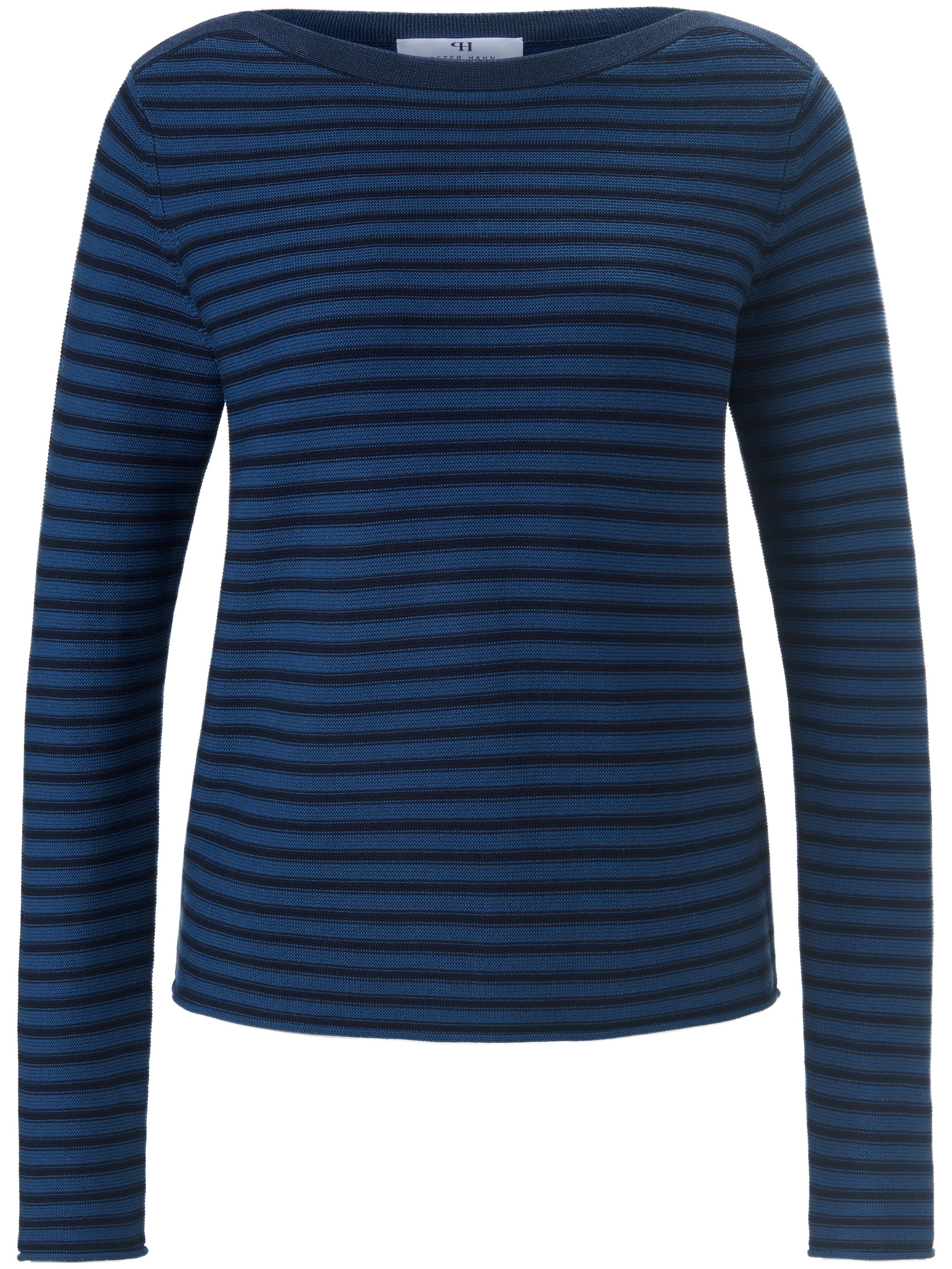 Pullover mit U-Boot-Ausschnitt