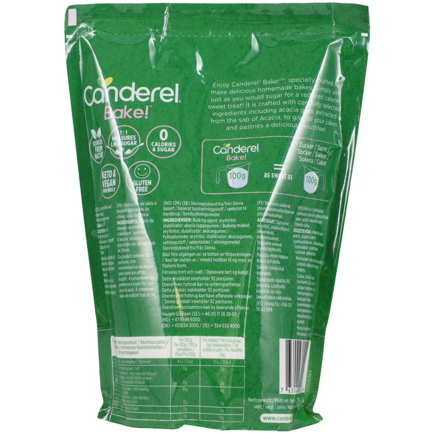 Canderel Bake