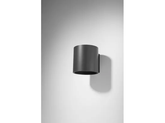 Sollux ORBIS 1 Applique Murale Lumineuse Vers le Bas Anthracite