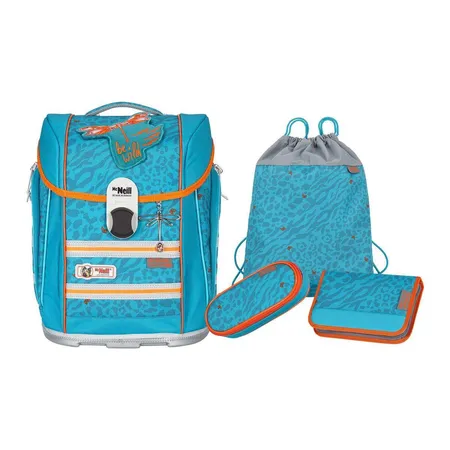 McNeill McLight Ergo Primero Schulranzenset Premium Orange, 4-teilig